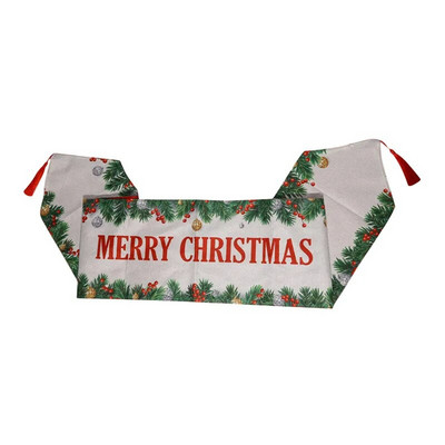 Božićne pahuljice Crvena pozadina Moderni stolni klizač Svadbeni dekor Stalak za stol za blagovanje Božićni ukrasi