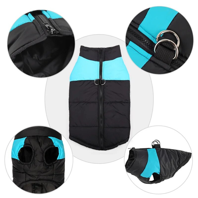 8 größe S-5XL Winter Hund Kleidung Für Pet Wasserdichte Warme Große Hund Weste Katze Welpen Hund Ski Mäntel Jacken Grün /rot/Blau/Rosa