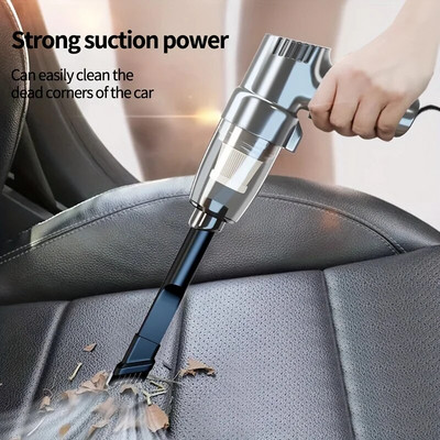 The On-board Vacuum Cleaner Ultra-powerful High-suction Car Multi-scene Uses The Small Mini Hand-held Multi-functional Portable