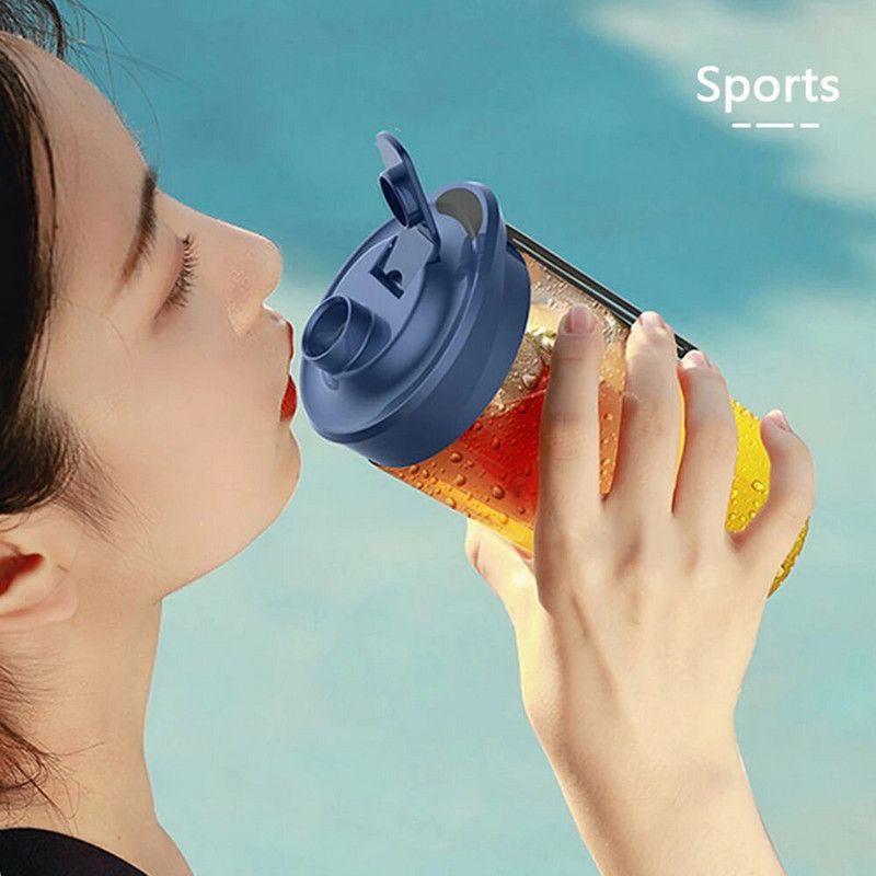 USB įkraunamas vaisių spaudimo maišytuvas 6 ašmenų mini sulčiaspaudės puodelio ištraukimo kokteilis maisto maišytuvas ledo smulkintuvas nešiojamas sulčiaspaudės aparatas