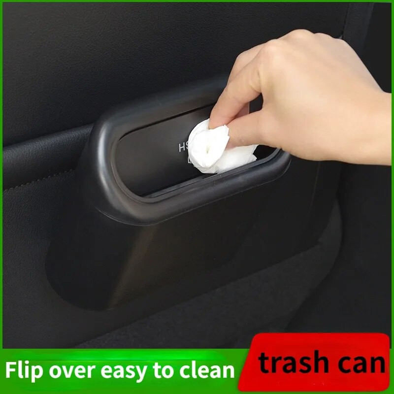 Ruudukujuline prügikast auto interjööri tarvikud auto riputamiseks auto prügikasti sõiduki prügi tolmukasti hoiukasti jaoks