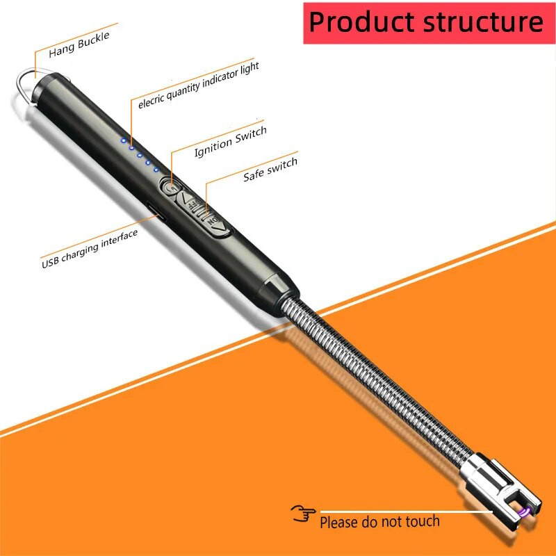 Plasma impulsskaare tulemasin välistingimustes metallist tuulekindel majapidamine 360° kasutamine köök küünal gaasipliit Võimsus kuva konks süütepüstol