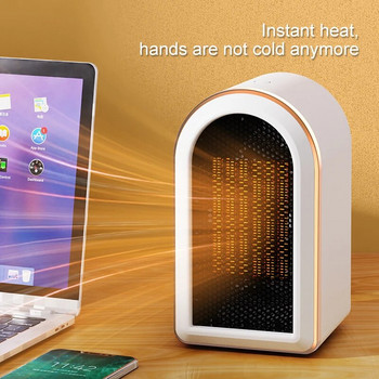 Hot Warm нагреватели преносими домашни нагреватели електрически нагреватели малка маса настолен вентилатор 1200W
