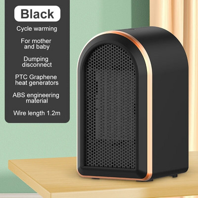 Hot Warm grijalice prijenosne kućne grijalice električne grijalice mali stolni stolni ventilator 1200W