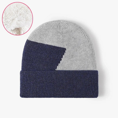 Új uniszex téli sapka polár bélés meleg sapka Puha sapka férfiaknak női kültéri vastag sísport kötött sapka Skull Gorro