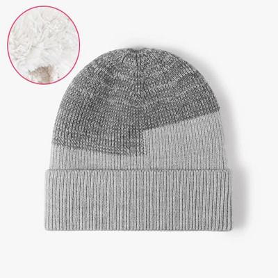 Új uniszex téli sapka polár bélés meleg sapka Puha sapka férfiaknak női kültéri vastag sísport kötött sapka Skull Gorro