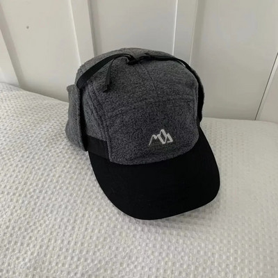 2023. Zimska bejzbol kapa s naušnicama s kratkim obodom za muškarce, žene, korejska topla debela bombaška kapa od polarnog flisa, pilotska kapa u kontrastnoj boji