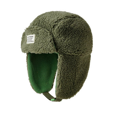 2023. Nova zimska ruska kapa za žene, muškarce, zelena kapa od janjeće vune, modna kapa za zaštitu ušiju, podebljana kapa za letenje