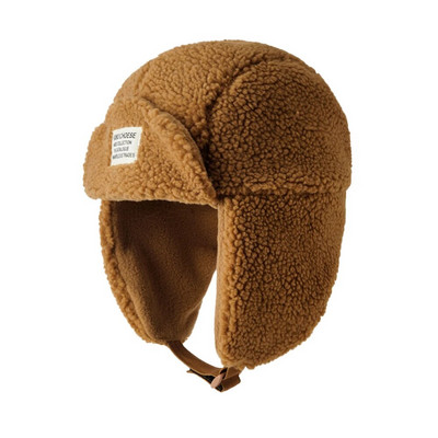 2023. Nova zimska ruska kapa za žene, muškarce, zelena kapa od janjeće vune, modna kapa za zaštitu ušiju, podebljana kapa za letenje