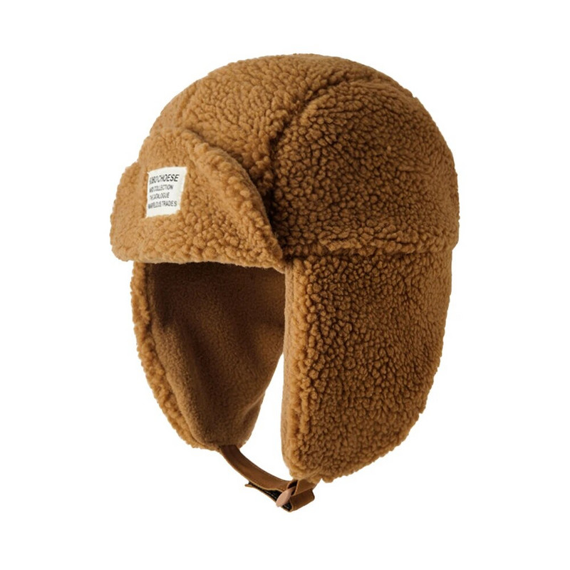 2023. Nova zimska ruska kapa za žene, muškarce, zelena kapa od janjeće vune, modna kapa za zaštitu ušiju, podebljana kapa za letenje