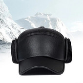 2023. Nove muške kape s ravnim vrhom, jesen, zima, topla kapa za zaštitu ušiju, modna za vanjske prilike, visokokvalitetna krznena topla muška kapa s preklopima