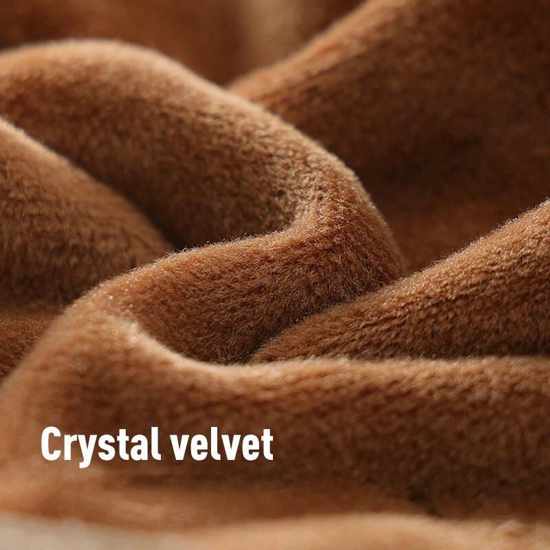 Nove zimske zagrijane dodirni zaslon plus baršun iznutra od antilop muške rukavice Modne jednostavne jednobojne zadebljane muške biciklističke vožnje na otvorenom