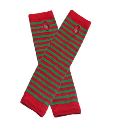 2021. gada modes sievietēm Sieviešu svītraini elkoņu cimdi, siltāki, adīti, gari bezpirkstiem cimdi, elkoņa dūraiņi, Ziemassvētku aksesuāri, dāvana