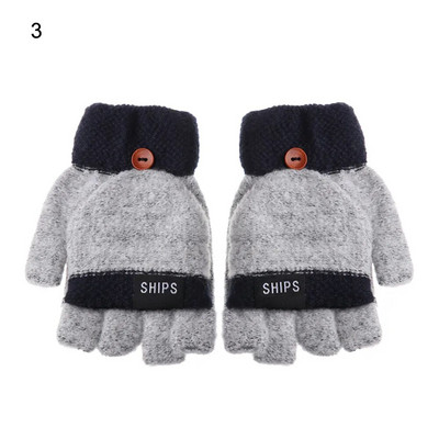 Ziemas silti, biezinoši vilnas cimdi, trikotāžas, apgriežami bez pirkstiem, elastīgi, atklāti pirksti, biezi dūraiņi vīriešiem sievietēm