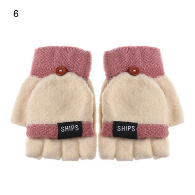 Ziemas silti, biezinoši vilnas cimdi, trikotāžas, apgriežami bez pirkstiem, elastīgi, atklāti pirksti, biezi dūraiņi vīriešiem sievietēm