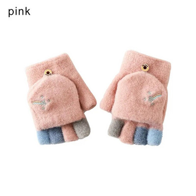 Ziemas silti, biezinoši vilnas cimdi, trikotāžas, apgriežami bez pirkstiem, elastīgi, atklāti pirksti, biezi dūraiņi vīriešiem sievietēm