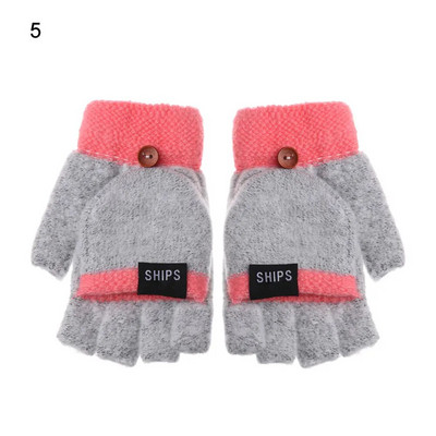 Ziemas silti, biezinoši vilnas cimdi, trikotāžas, apgriežami bez pirkstiem, elastīgi, atklāti pirksti, biezi dūraiņi vīriešiem sievietēm