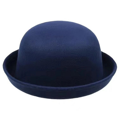 Fedora šešir Ženski proljetni šešir od filca Zimski topli šešir koji šumi preko cilindra