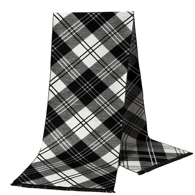 Zimski debeli omoti Ručnik za plažu Modni 180X33CM Jesenski šalovi Klasični karirani pašmina Topli šal Muški poslovni šalovi od kašmira