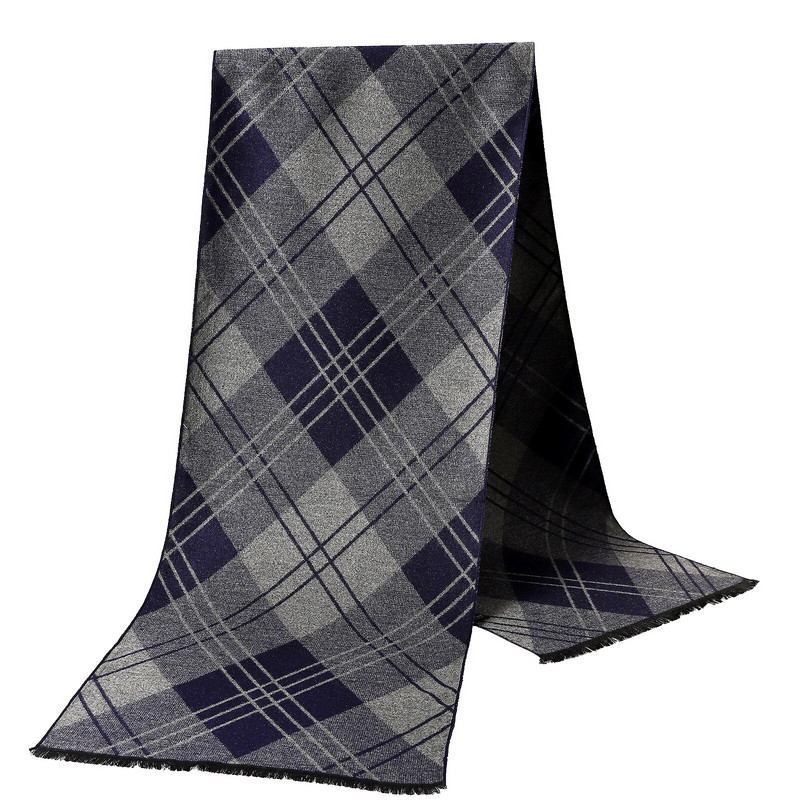 Zimski debeli omoti Ručnik za plažu Modni 180X33CM Jesenski šalovi Klasični karirani pašmina Topli šal Muški poslovni šalovi od kašmira