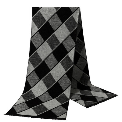 Őszi klasszikus pashmina kendők téli divat kockás meleg sál férfi üzleti kasmír sálak luxus vastag 180x33 cm strandtörölköző