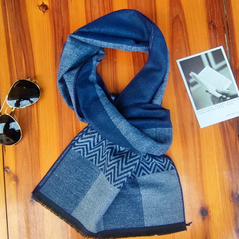 2023. gada jauns modes rūtains vīriešu šalles rudens ziemas pašmina biezs, silts kašmira lakats Vīriešu biznesa garais aptinums klasiskā šalle