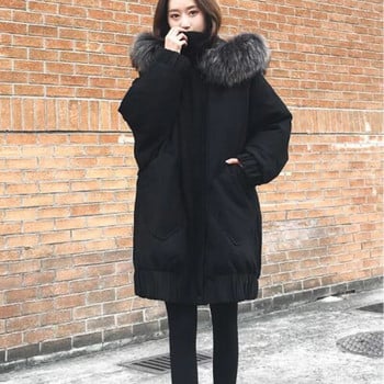 Νέο χειμερινό παλτό 2021 Γυναικείο παλτό εγκυμοσύνης Down Jakcet Παλτό με ζεστή κουκούλα ρούχα εγκυμοσύνης Εξωτερικά ενδύματα πάρκα Plus Size S-5XL