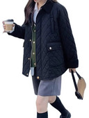 Χειμερινά παλτό εγκυμοσύνης 2023 Κορεάτικο στιλ Preppy Μακρυμάνικο γυριστό γιακά με φερμουάρ Fly Έγκυος γυναίκα Fleece μπουφάν Ζεστό