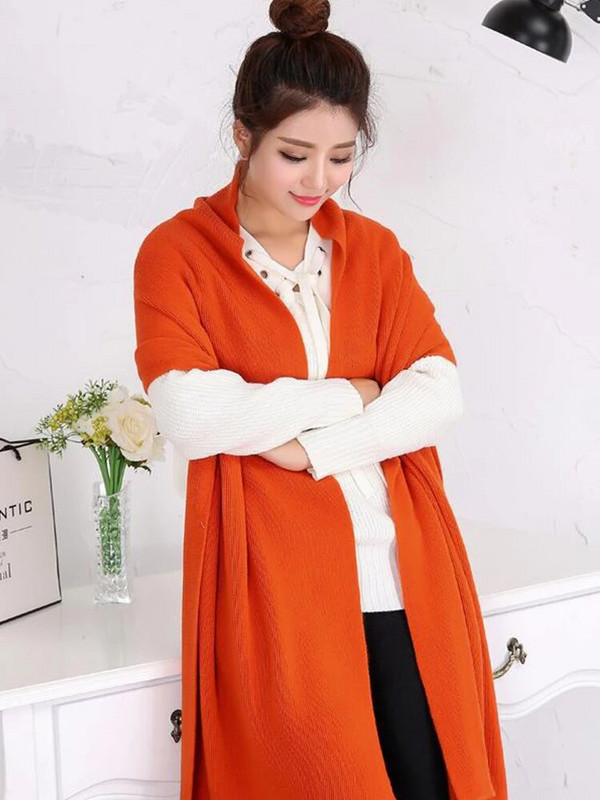 Trikotāžas 2023. gada rudens ziemas sievietēm vīriešiem vienkrāsains šalles imitācija, kašmira bandana, silti sieviešu hidžabu šalles Bufandas ietīšanas šalle