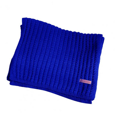 Termiskā šalle Stilīgs elpojošs trikotāžas šalle Ziemas vienkrāsains adīšana garas šalles kostīmu aksesuāri