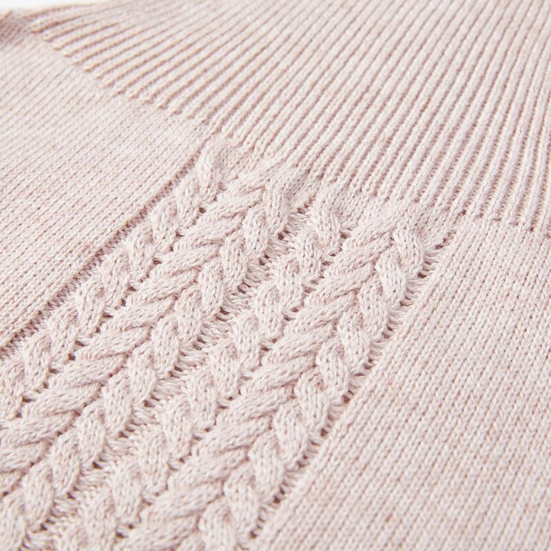 Ženski vuneni pleteni šal s prstenom Zimska dolčevita marama Topla mekana kratka ogrtača od kašmira Korejska modna lažna kragna Djevojka