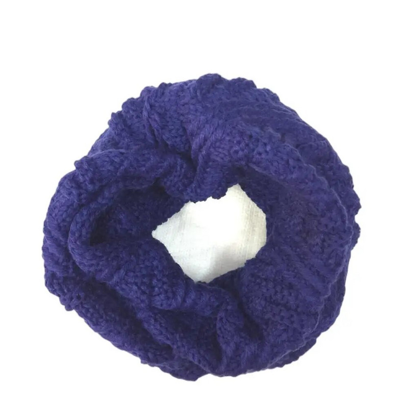 Novi jednobojni pleteni šal Ženske zimske tople debele marame Ženske slatke marame oko vrata Ženske debele marame s toplim ovratnicima