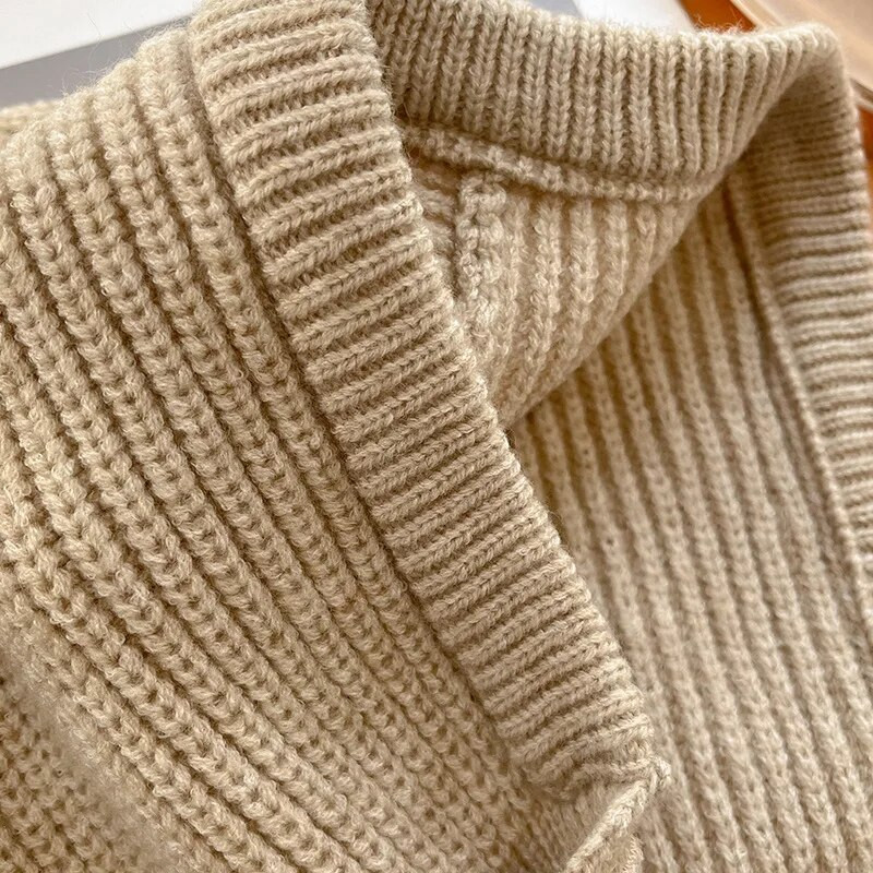 Sieviešu trikotāžas balaclava cepure ziemas āra unisex vīriešiem silta ausu aizsardzība šalle Vilnas pulovers Snood cepure apkakles pārsegs Jauns 2022