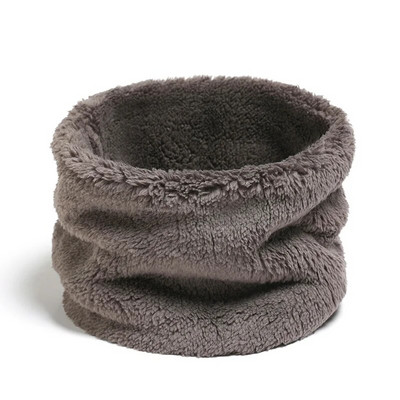 Novi ženski, muški, prstenasti šal oko vrata, topli zimski, debeli pleteni šalovi od kašmira, biciklistički šalovi, plišani ovratnik s omotom od flisa