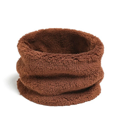 Novi ženski, muški, prstenasti šal oko vrata, topli zimski, debeli pleteni šalovi od kašmira, biciklistički šalovi, plišani ovratnik s omotom od flisa