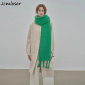 2023 Prabangus Gamintojas Kašmyras Moteriškas Šalikas Žieminis Storas šiltas Tvirtas Apvyniojimas Moteriška pashmina ilga kuta moteriška stora antklodė