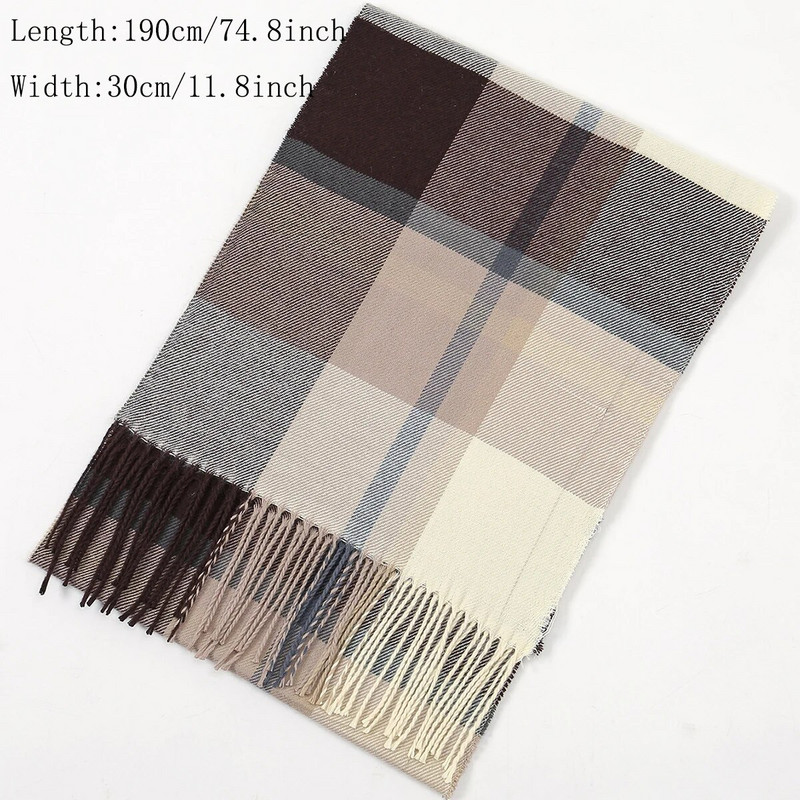 New Arrival Ziemas Keep Warm Plaids Pušķis Šalle Viltus kašmira Šalle Sievietēm Āra Vēja Necaurlaidīga Pashmina Modes Šalle 190*30cm
