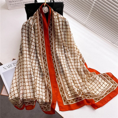 Márka őszi és téli női strand minőségi kendő kockás pamut sál női divat sál fejkendő kendő kendő sál fejdísz