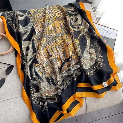 Márka őszi és téli női strand minőségi kendő kockás pamut sál női divat sál fejkendő kendő kendő sál fejdísz