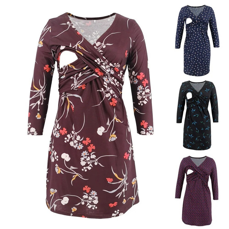 Ljetna haljina bez rukava za dojenje, trudnica, trudnica, dojilja, ljetna haljina za trudnice Embarazada haljina, odjeća