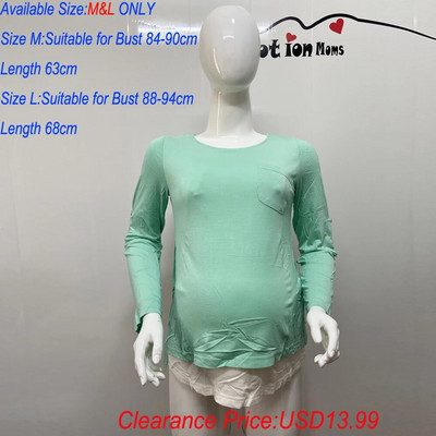 Moda Emotion Moms Odjeća za trudnice Majice/majica za trudnice Majica za dojenje Majice za dojenje za trudnice