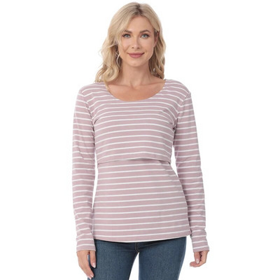 Moda Emotion Moms Odjeća za trudnice Majice/majica za trudnice Majica za dojenje Majice za dojenje za trudnice