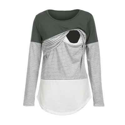 2023. Majice za trudnice i dojilje Ženske majice za trudnice i dojenje Ležerna rastezljiva odjeća za mame trudnice