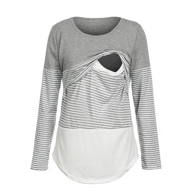 2023. Majice za trudnice i dojilje Ženske majice za trudnice i dojenje Ležerna rastezljiva odjeća za mame trudnice