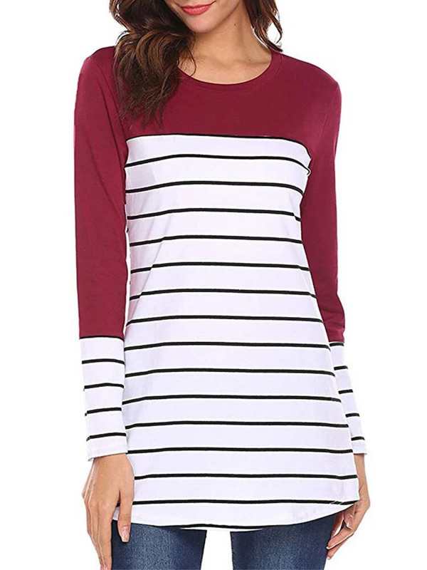 Női blúz kismama hosszú ujjú virágos csíkos szoptató felsők póló Szoptató anya terhes alkalmi téli blúz ing