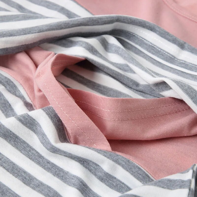 Majica kratkih rukava za dojenje Žene Odjeća za trudnice Majice za trudnice Majice za bebe Odjeća za dojenje Ropa Embarazada