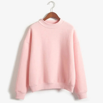 Γυναικείες μπλούζες 2023 Γλυκά κορεάτικα πλεκτά πουλόβερ με λαιμόκοψη Χοντρό φθινόπωρο, χειμωνιάτικη καραμέλα, Φαρδιά φούτερ, μασίφ γυναικεία ρούχα