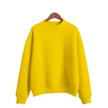 Γυναικείες μπλούζες 2023 Γλυκά κορεάτικα πλεκτά πουλόβερ με λαιμόκοψη Χοντρό φθινόπωρο, χειμωνιάτικη καραμέλα, Φαρδιά φούτερ, μασίφ γυναικεία ρούχα