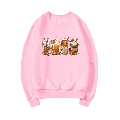 Rudens kafijas džemperis Mīlīgs rudens kapucis Pateicības dienas džemperis Helovīna kapuces Sieviešu apģērbi Kafijas mīļotāji Puloveri Topi