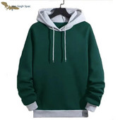 Mood meeste kapuutsiga dressipluus vabaaja pikkade varrukatega kapuuts Sobiva värviga Pusad Pusad